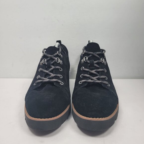 Vionic Ballari Women's Black Suede Oxford Lace Up Loafers US Size 10 - Picture 3 of 8